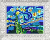 STARRY NIGHT - Mixed Media Original