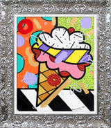 ICE CREAM -  Mixed Media Original