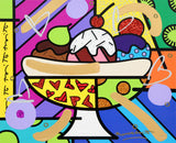 BANANA SPLIT - Mixed Media Original