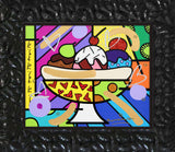 BANANA SPLIT - Mixed Media Original