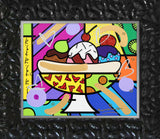 BANANA SPLIT - Mixed Media Original