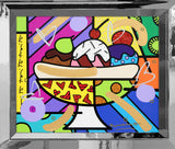 BANANA SPLIT - Mixed Media Original