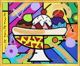 BANANA SPLIT - Mixed Media Original