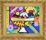 BANANA SPLIT - Mixed Media Original