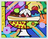 BANANA SPLIT - Mixed Media Original