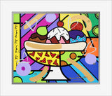 BANANA SPLIT - Mixed Media Original