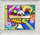 BANANA SPLIT - Mixed Media Original