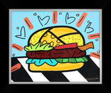 BURGER -  Mixed Media Original *SOLD*