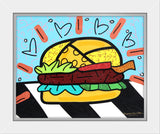 BURGER -  Mixed Media Original *SOLD*