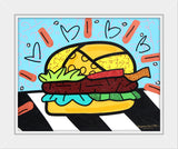 BURGER -  Mixed Media Original *SOLD*