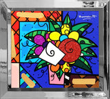 FLOWERS FOR YOU -  Mixed Media Original *SOLD*