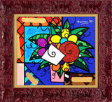 FLOWERS FOR YOU -  Mixed Media Original *SOLD*