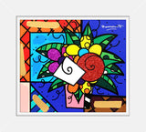 FLOWERS FOR YOU -  Mixed Media Original *SOLD*