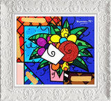 FLOWERS FOR YOU -  Mixed Media Original *SOLD*