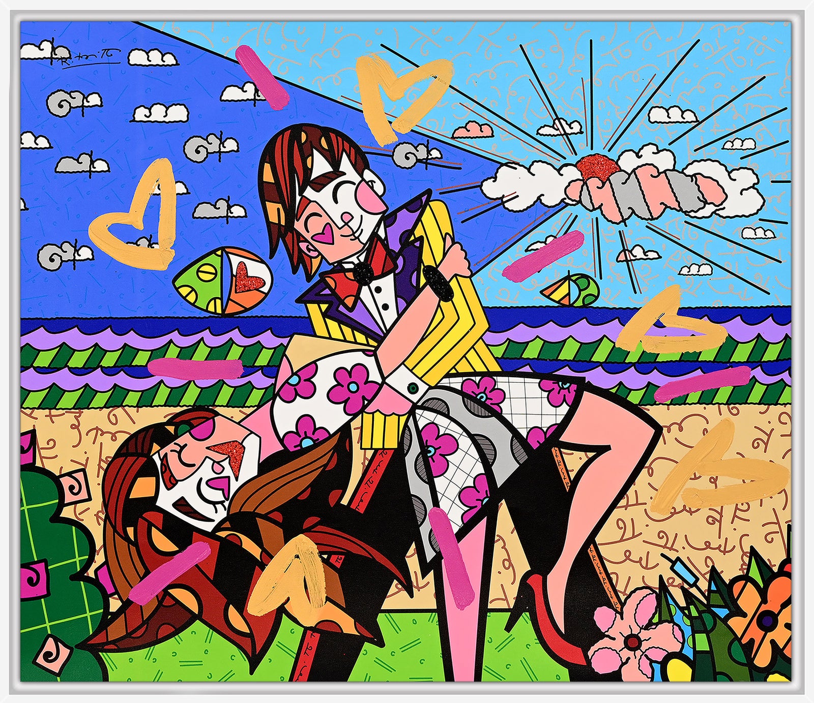 TRUE LOVE -  Mixed Media Original