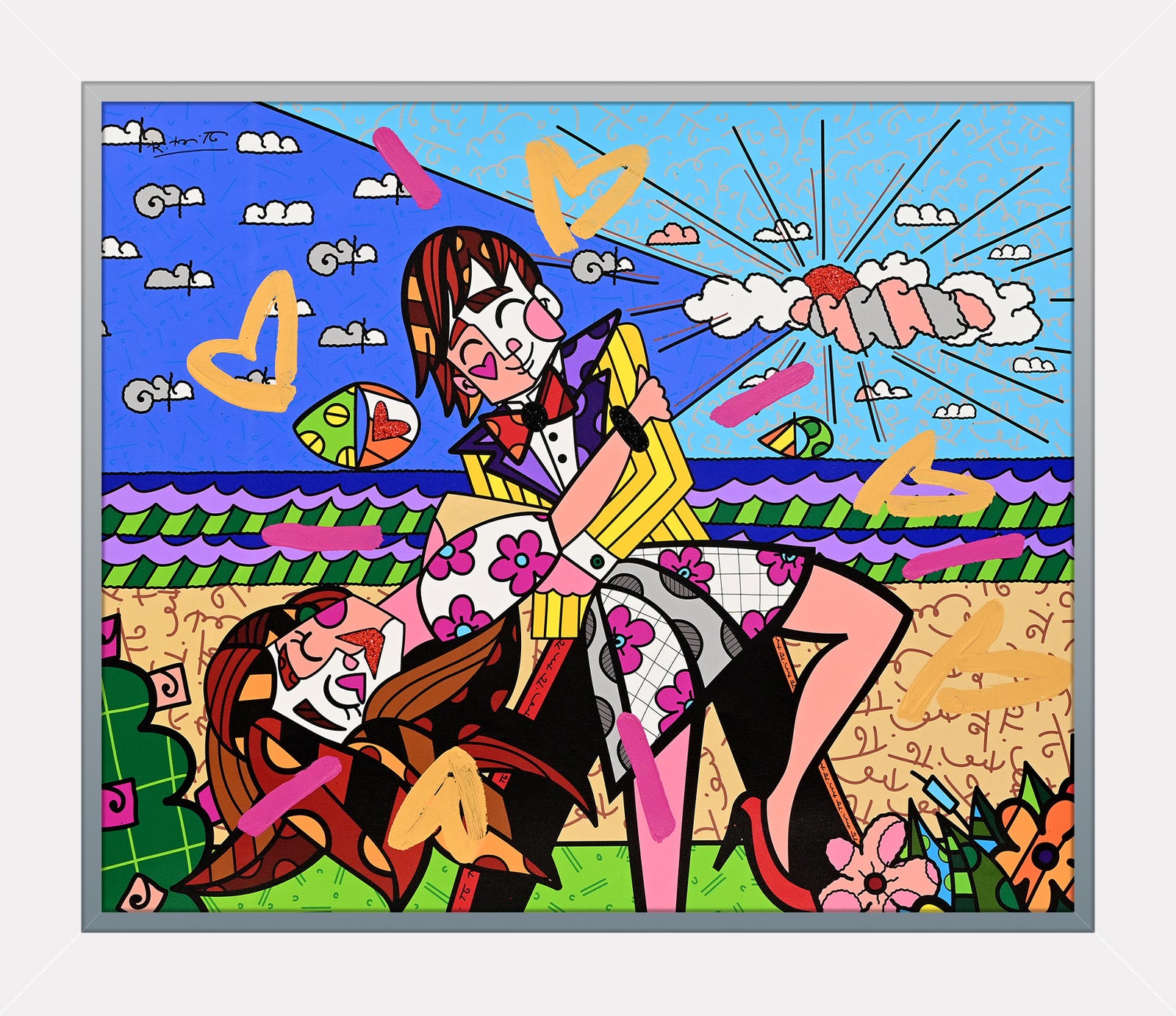 TRUE LOVE -  Mixed Media Original