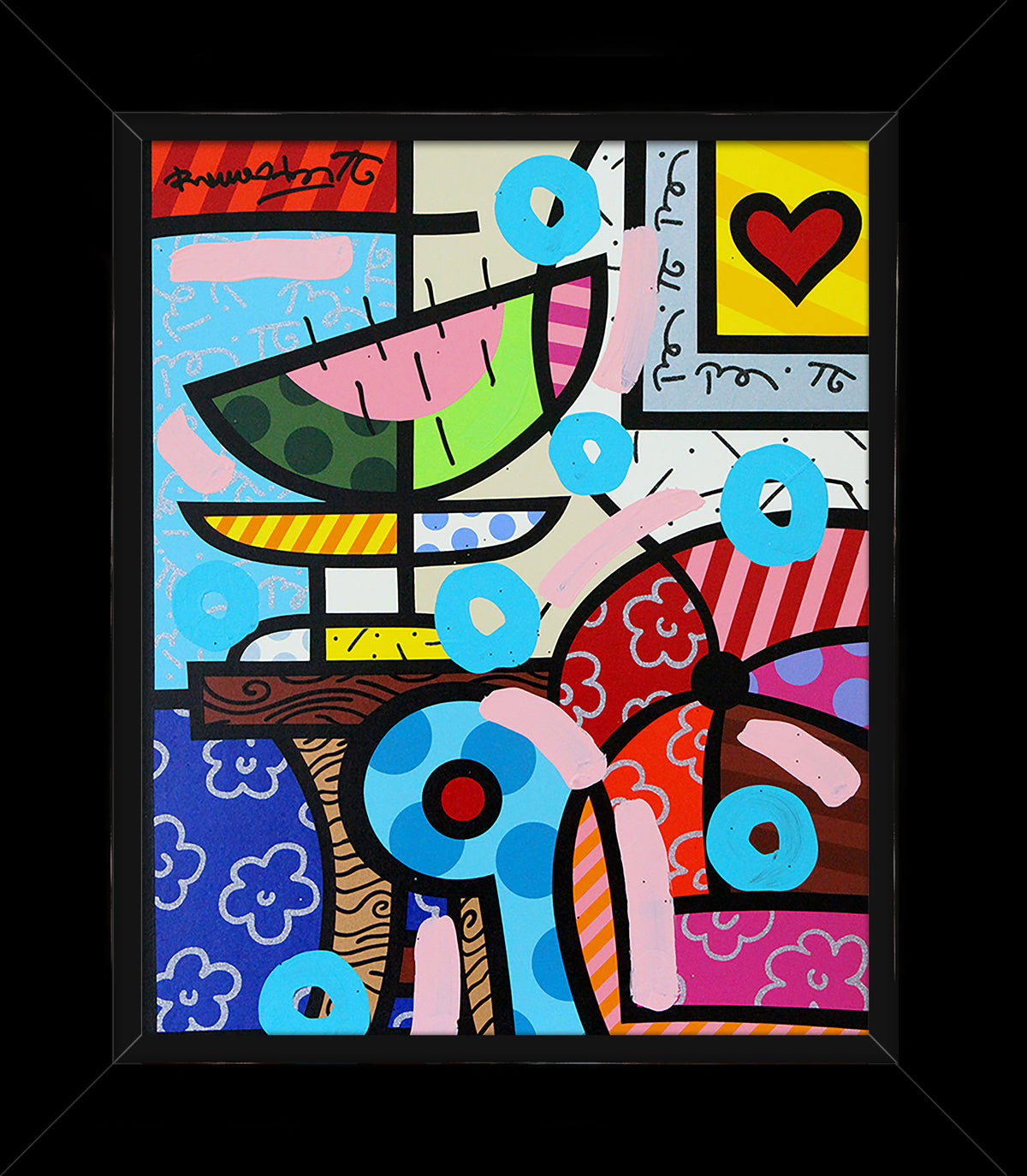 LIVING ROOM -  Mixed Media Original