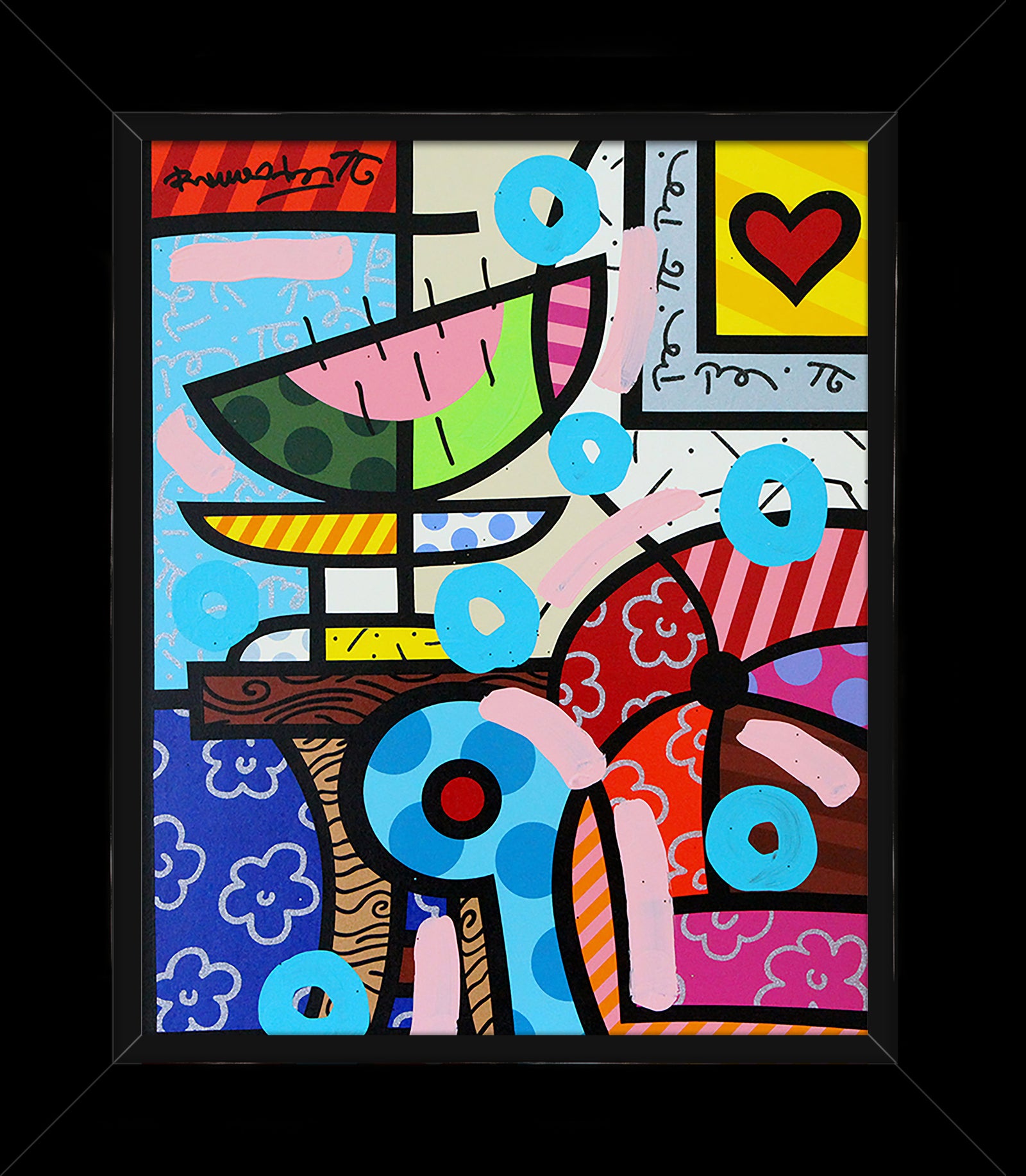 LIVING ROOM -  Mixed Media Original