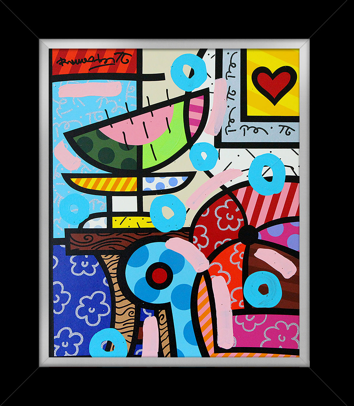 LIVING ROOM -  Mixed Media Original