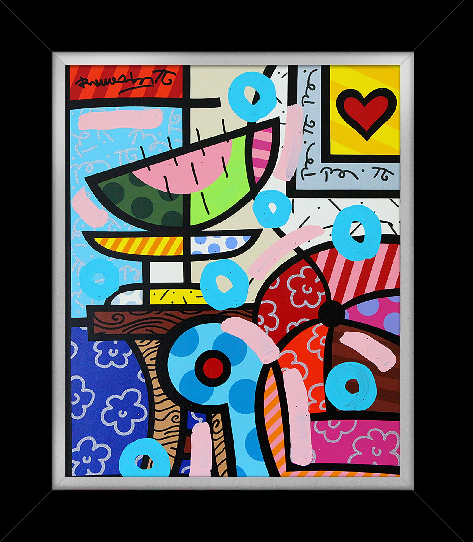 LIVING ROOM -  Mixed Media Original