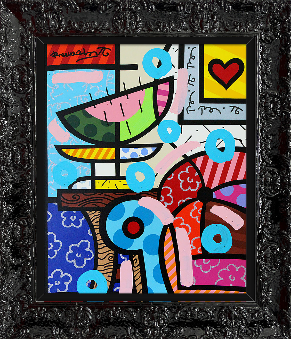 LIVING ROOM -  Mixed Media Original