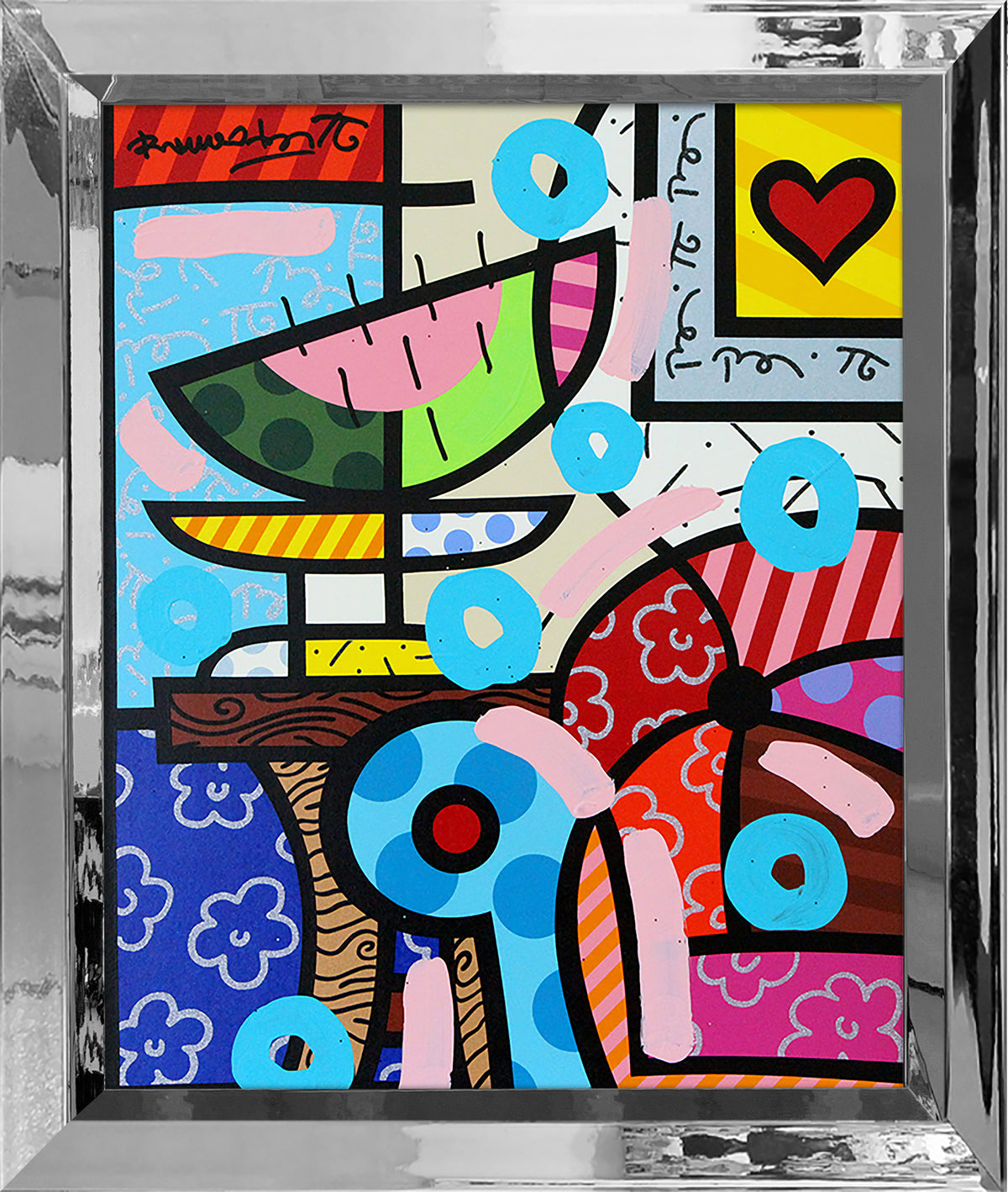 LIVING ROOM -  Mixed Media Original