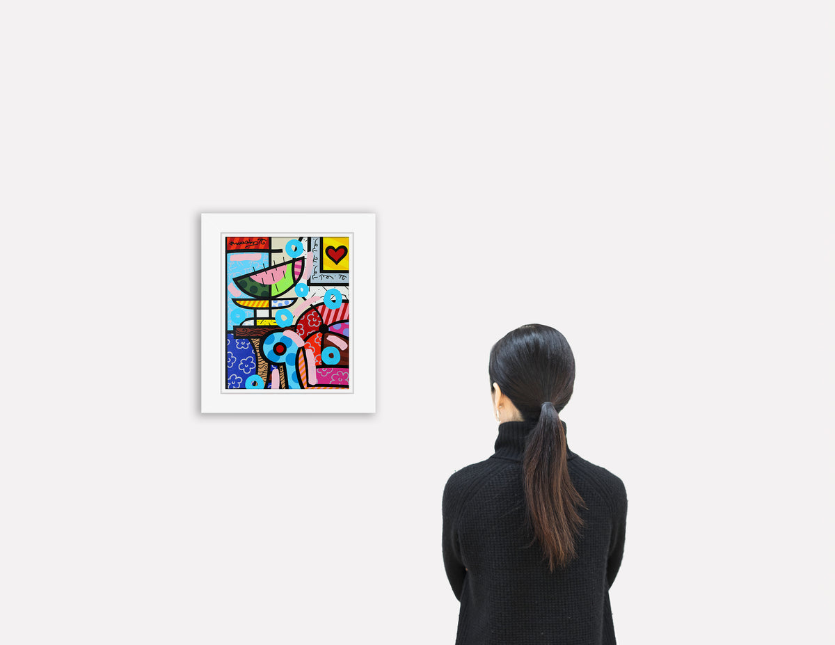 LIVING ROOM -  Mixed Media Original