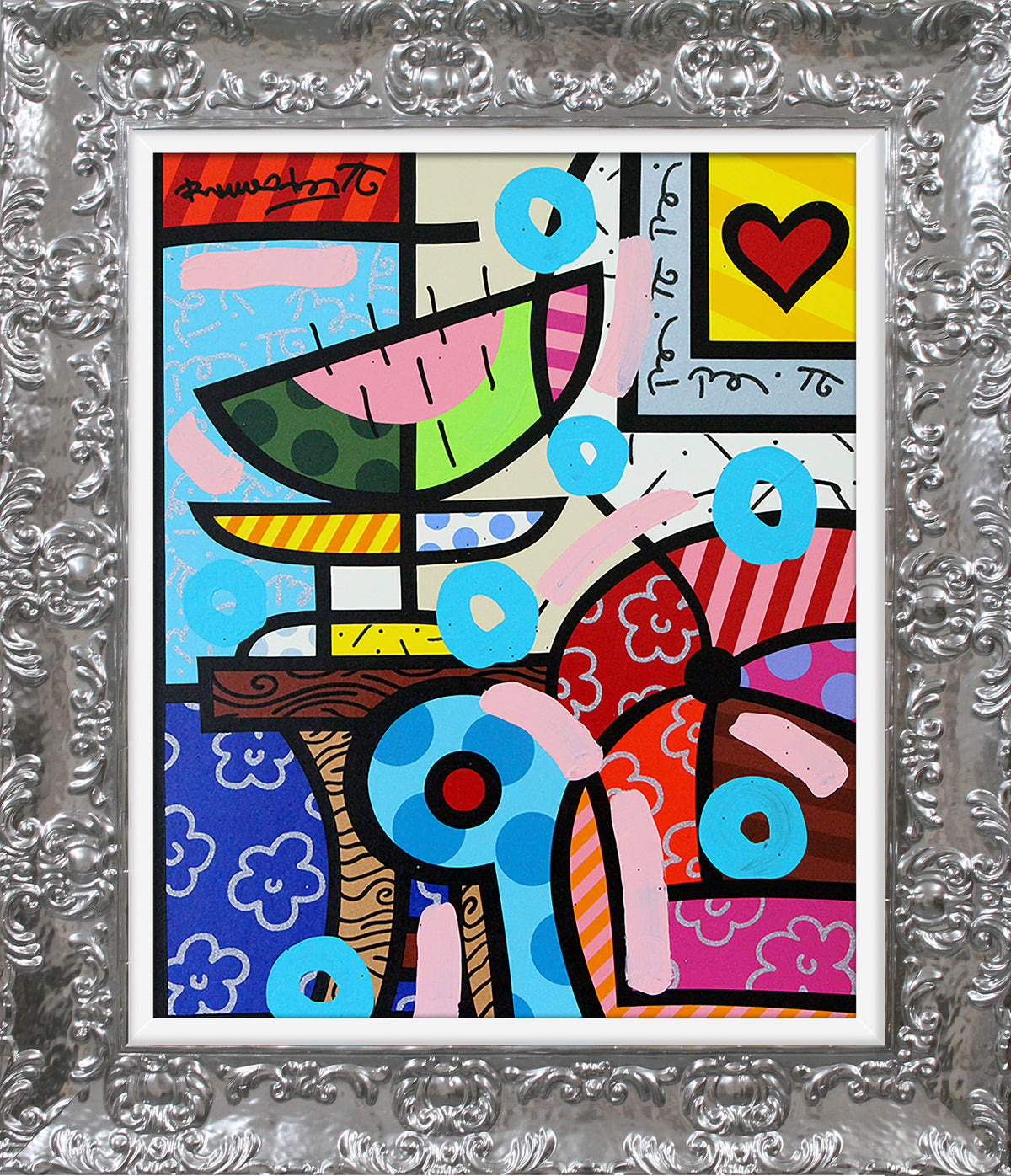 LIVING ROOM -  Mixed Media Original