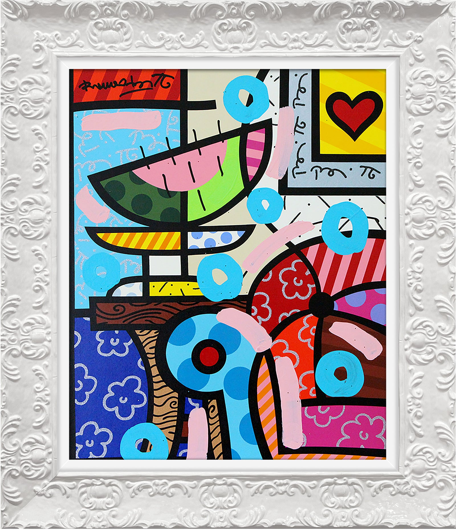 LIVING ROOM -  Mixed Media Original