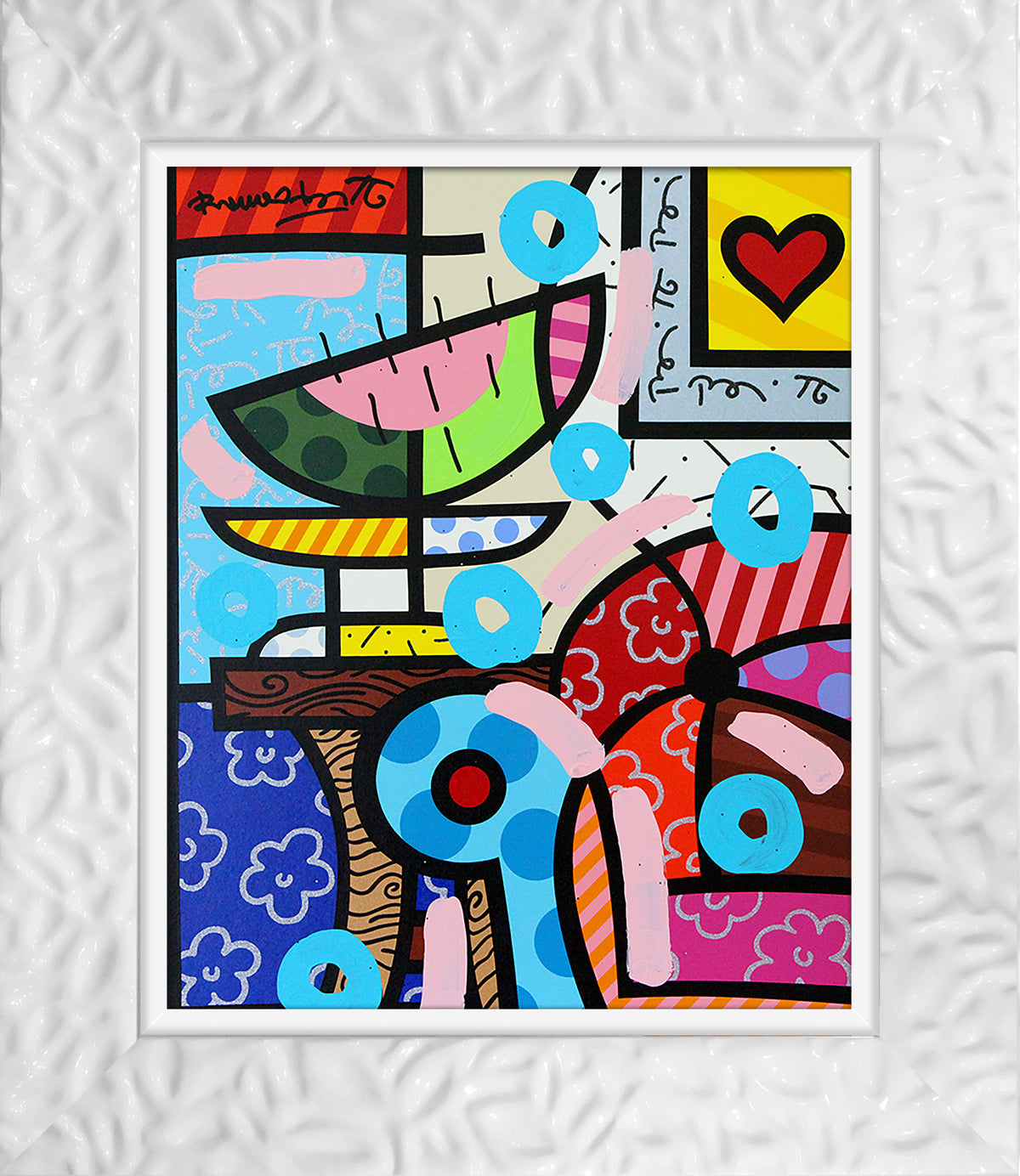 LIVING ROOM -  Mixed Media Original