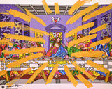JESUS GLOW -  Mixed Media Original