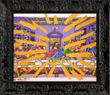 JESUS GLOW -  Mixed Media Original