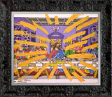 JESUS GLOW -  Mixed Media Original