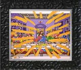 JESUS GLOW -  Mixed Media Original