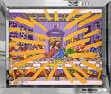 JESUS GLOW -  Mixed Media Original