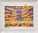 JESUS GLOW -  Mixed Media Original
