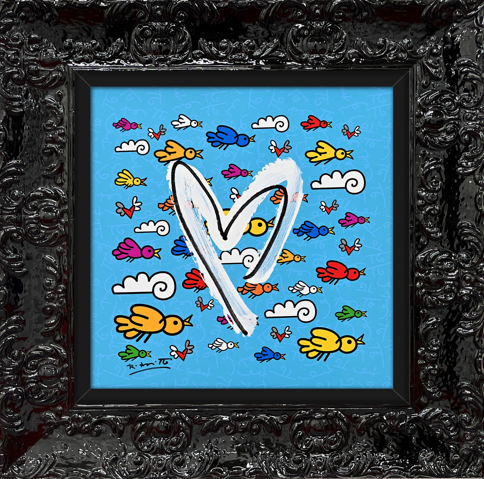 Heartbeat - Mixed Media Original