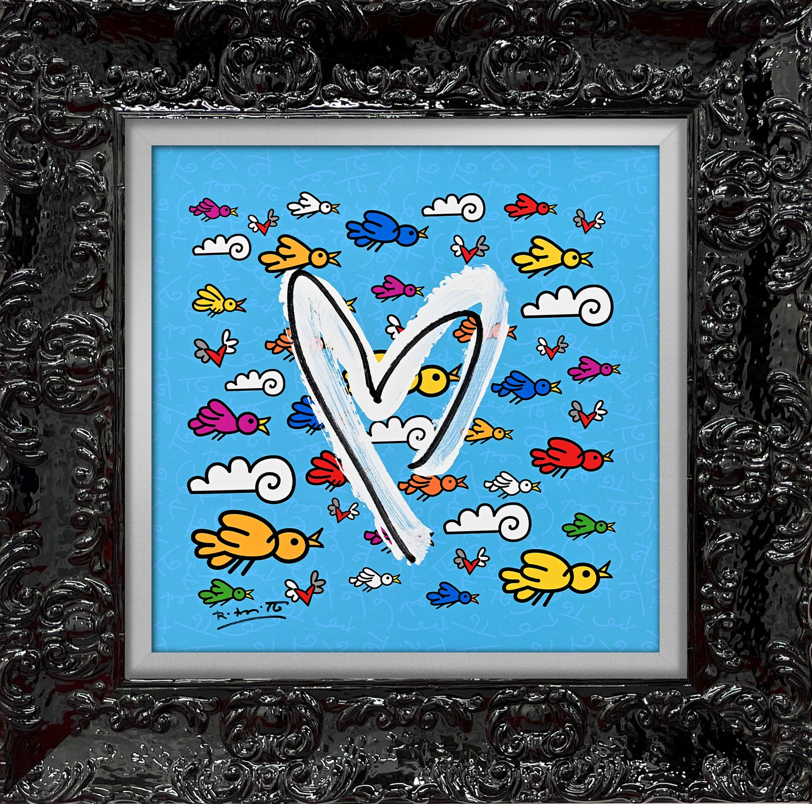 Heartbeat - Mixed Media Original