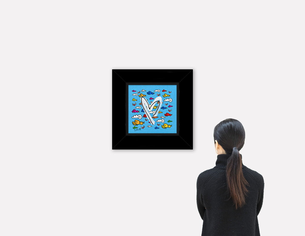 Heartbeat - Mixed Media Original