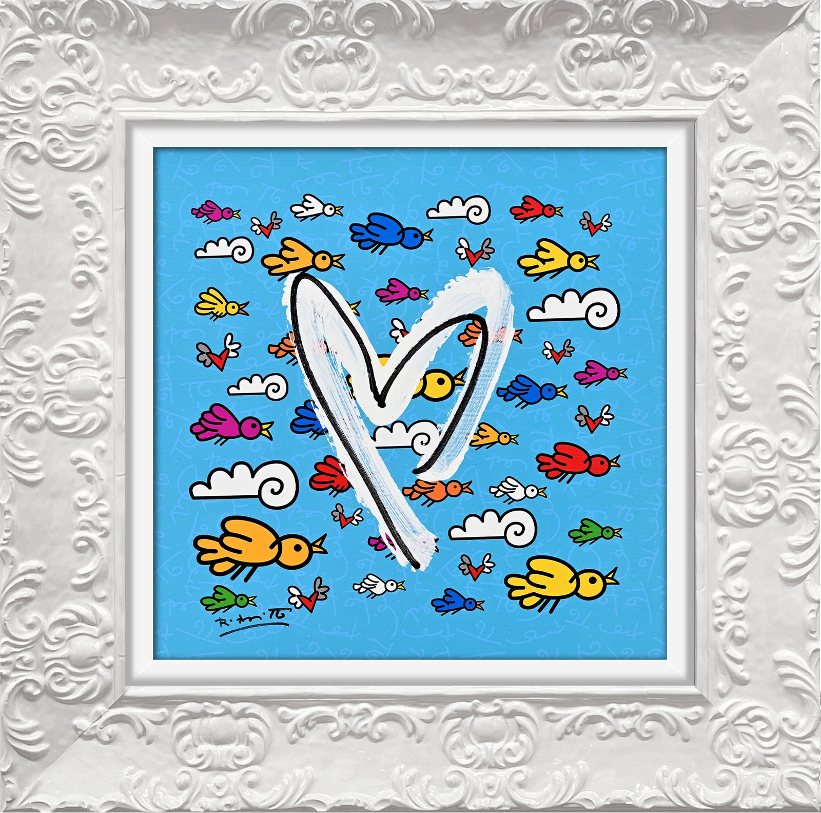 Heartbeat - Mixed Media Original