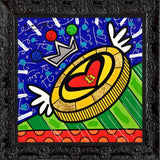 BRITTO COIN -  Mixed Media Original