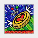 BRITTO COIN -  Mixed Media Original