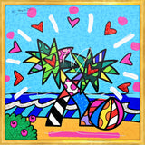 MIAMI BEACH -  Mixed Media Original *SOLD*