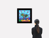 MIAMI BEACH -  Mixed Media Original *SOLD*