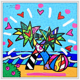MIAMI BEACH -  Mixed Media Original *SOLD*