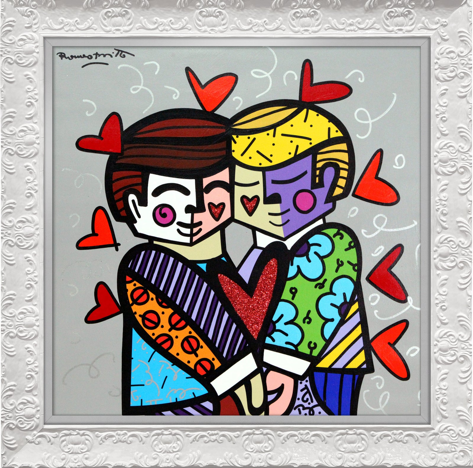 BEST FRIENDS -  Mixed Media Original