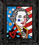 GEORGE WASHINGTON - Mixed Media Original