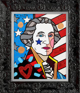 GEORGE WASHINGTON - Mixed Media Original