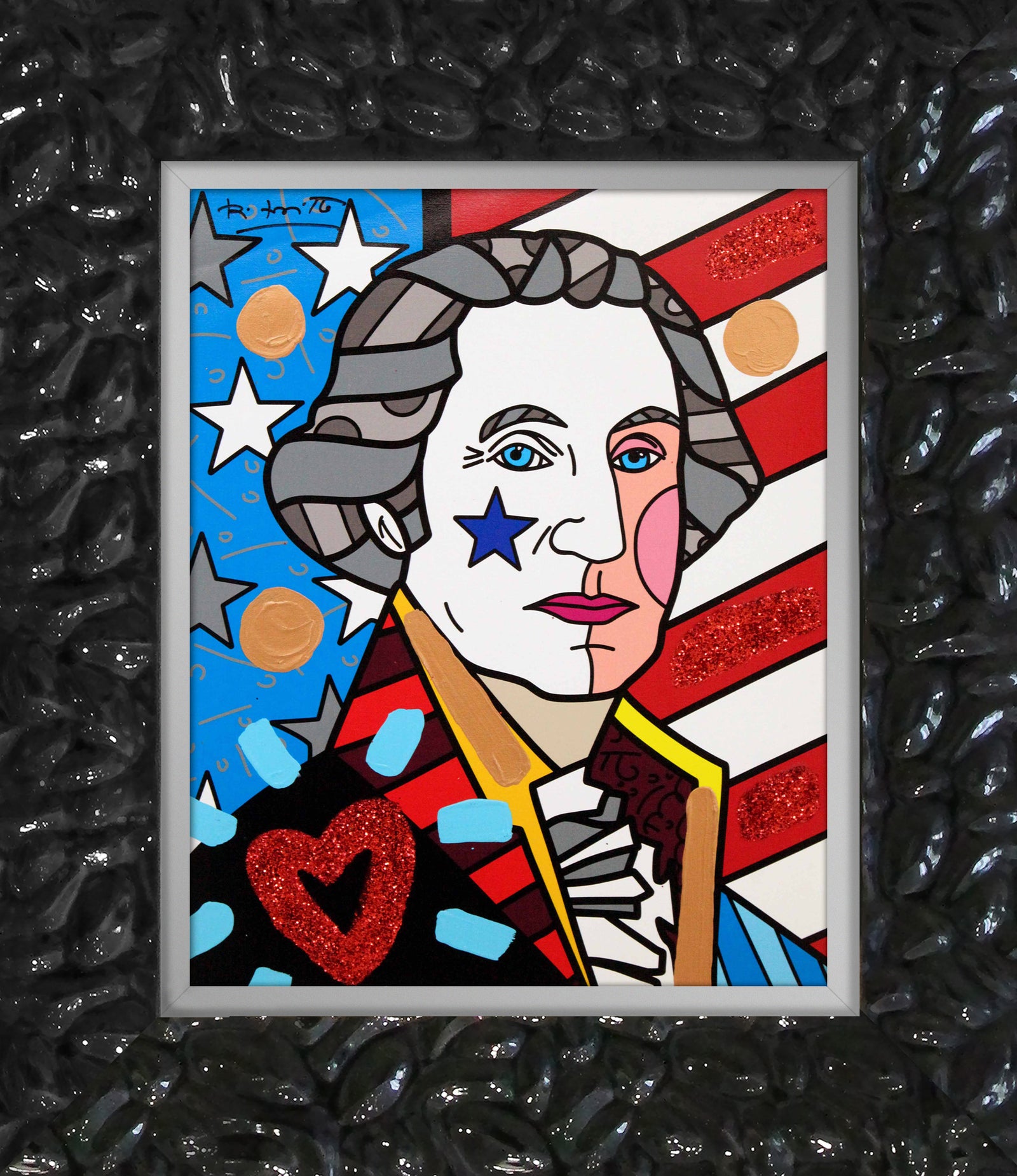 George Washington - Mixed Media Original