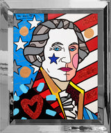 GEORGE WASHINGTON - Mixed Media Original